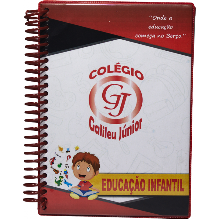 Ag. Escolar Miolo Personalizado Com 100 Folhas  Impressão Color. A partir de R$ 30,10