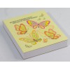 BLOCOS DE ANOTAÇÕES 90 x 78 mm FLORES/ANIMAIS (KIT 150 UN) - VALOR UNITÁRIO R$ 2,70 - R$ 2,40