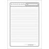 Agenda Escolar Fundamental Miolo Com 100 Folhas  Impressão 1 Cor (Preto) Modelo 1