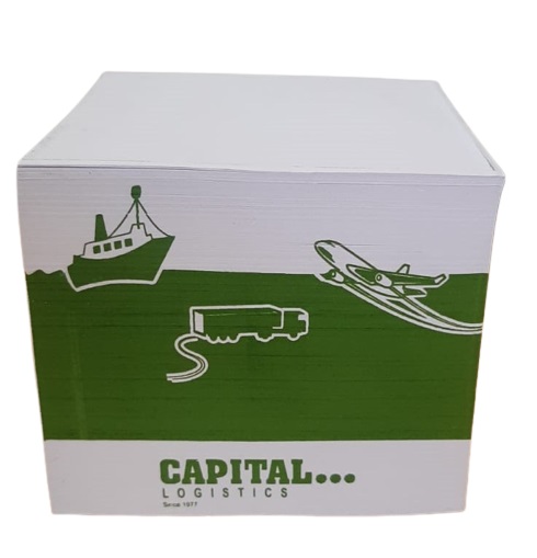 BLOCO DE ANOTAÇÕES PERSONALIZADO CUBO